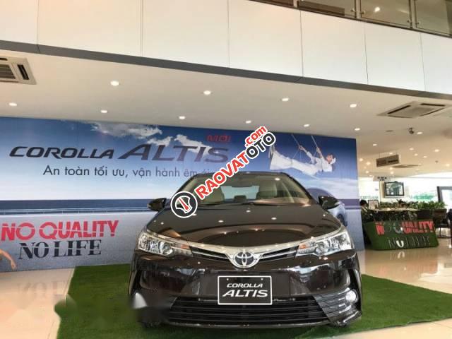 Bán Toyota Corolla altis 1.8G đời 2017, màu đen-4