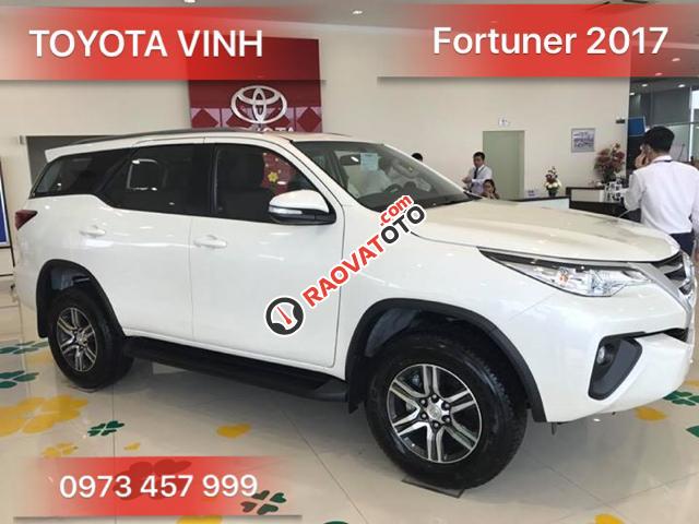 Cần bán Toyota Fortuner G năm 2017, màu trắng, nhập khẩu nguyên chiếc-0