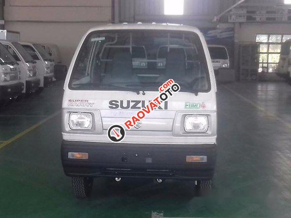 Bán xe Suzuki Blind Van đời 2017, màu trắng-2