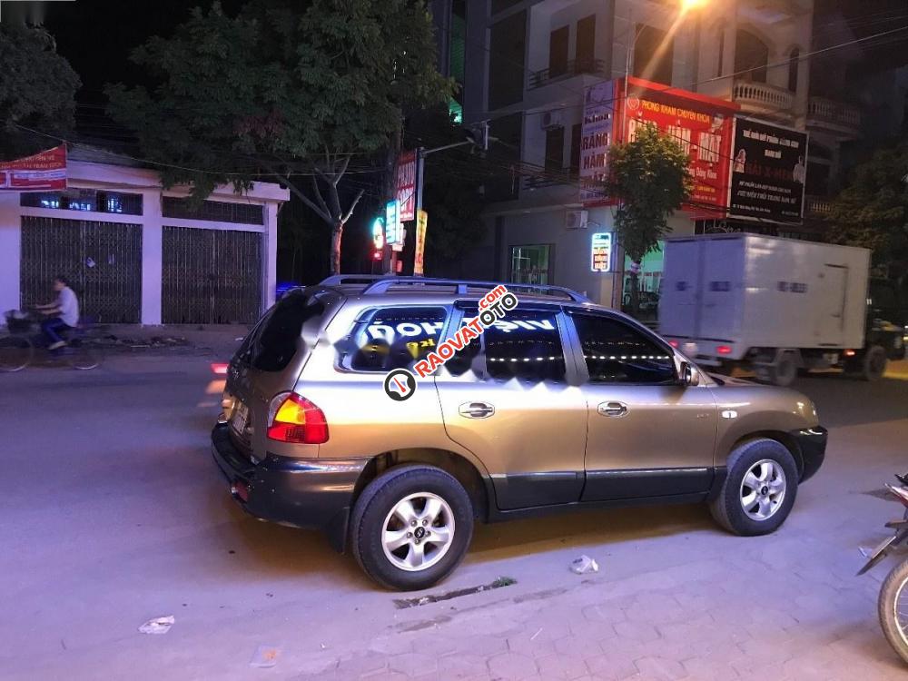 Bán ô tô Hyundai Santa Fe đời 2004, màu vàng, xe nhập, giá chỉ 315 triệu-4