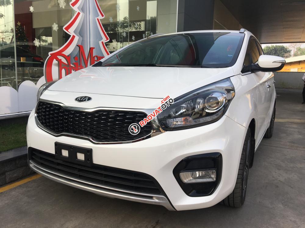 Bán Kia Rondo DAT máy dầu sản xuất 2017, màu trắng-2