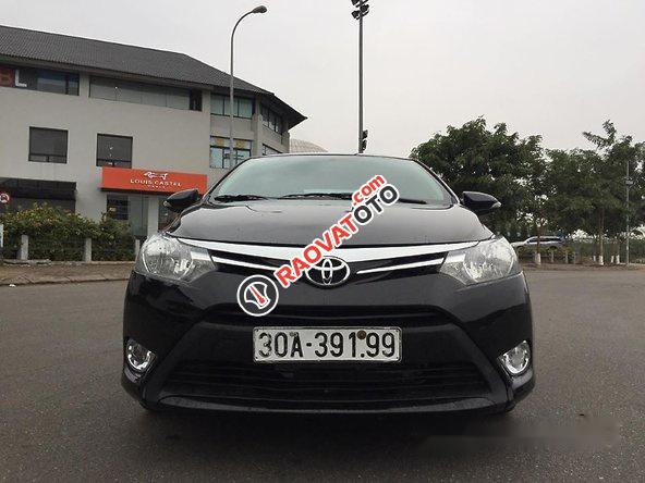 Chính chủ bán ô tô Toyota Vios đời 2014, màu đen-1