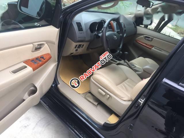 Bán Toyota Fortuner đời 2010, màu đen   -2