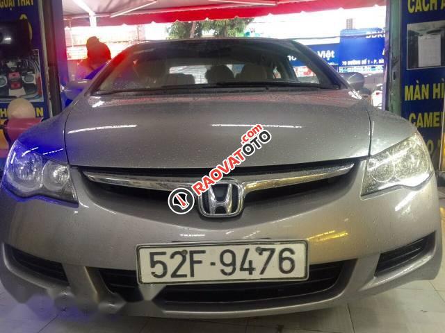 Bán xe Honda Civic 1.8 đời 2008, màu bạc -2