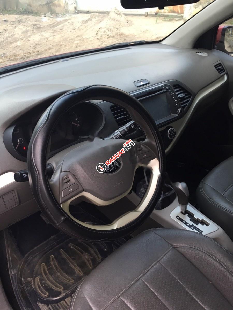 Cần bán gấp Kia Morning Si đời 2015, màu đỏ số tự động, giá tốt-6