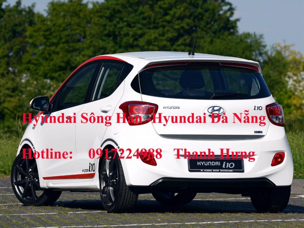 Bán Hyundai Grand i10 năm 2017, màu trắng, nhập khẩu  -5