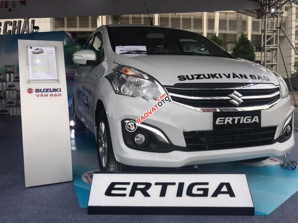 Bán Suzuki Ertiga 1.4 AT đời 2017, màu trắng, xe nhập -0