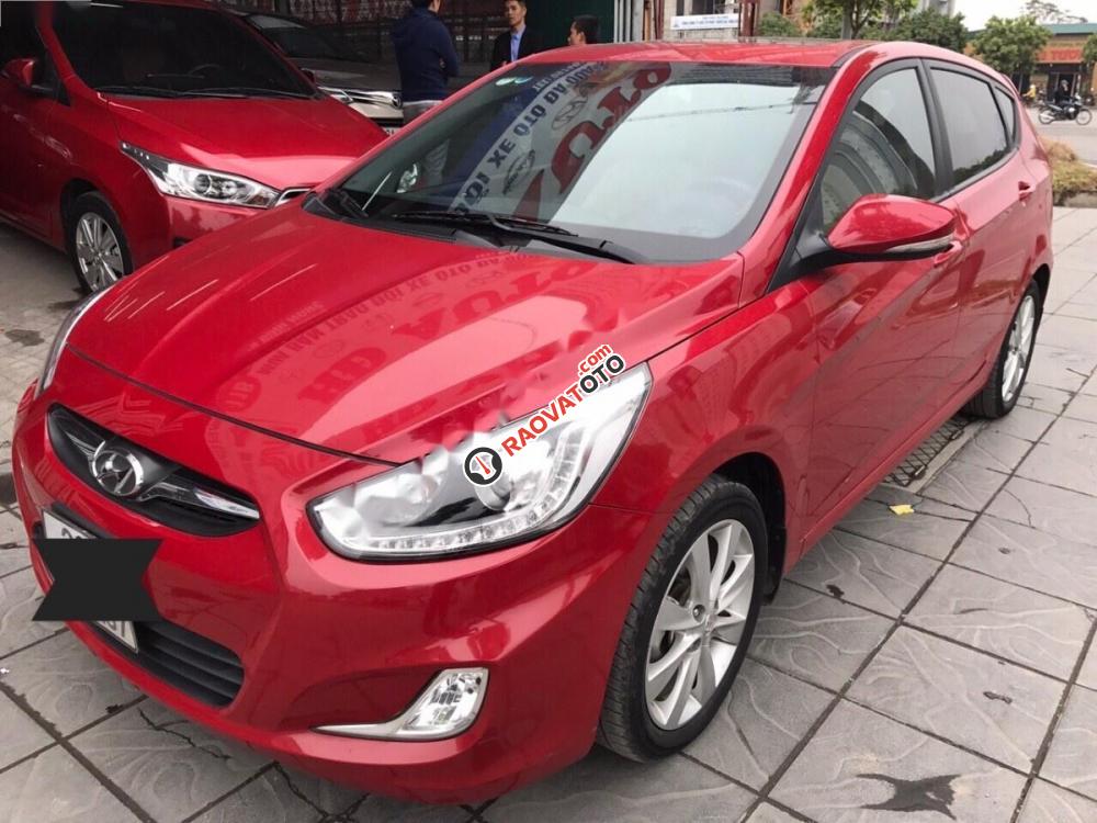 Cần bán lại xe Hyundai Accent 1.4 AT sản xuất 2014, màu đỏ, nhập khẩu nguyên chiếc số tự động, giá chỉ 475 triệu-3