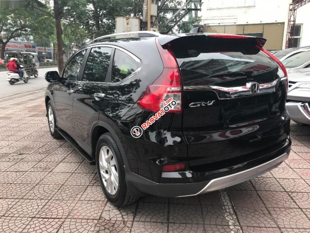 Cần bán gấp Honda CR V 2.0 AT năm 2015, màu đen số tự động, giá tốt-4