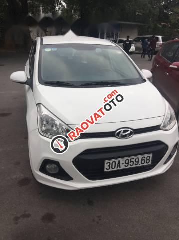 Bán Hyundai Grand i10 đời 2016, màu trắng chính chủ, giá chỉ 325 triệu-4