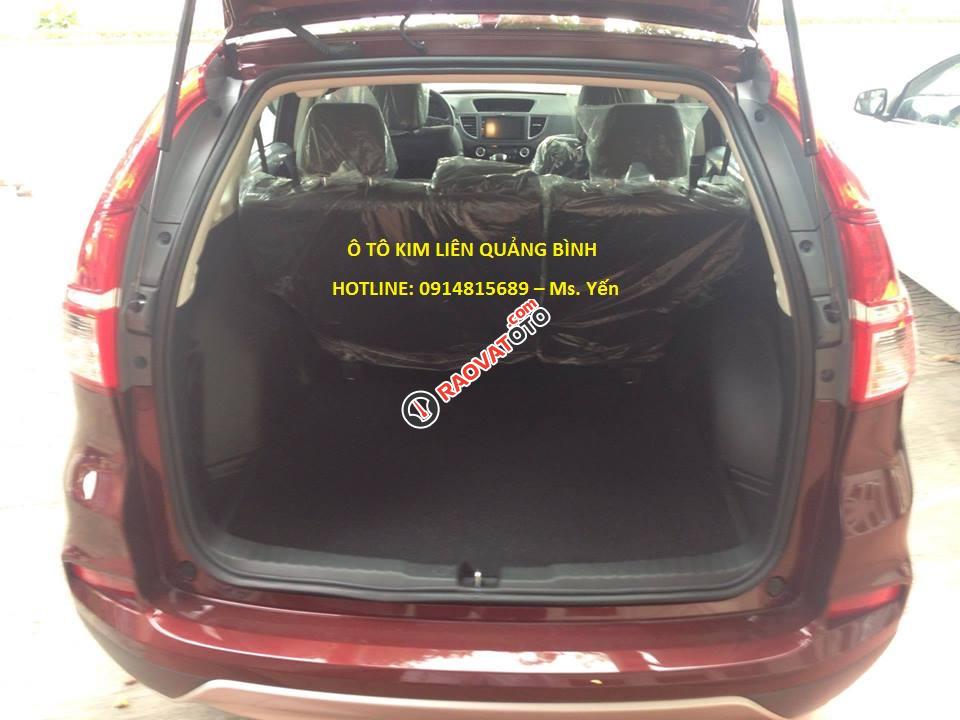 Tặng đến 170 triệu khi mua xe Honda CRV 2.4AT 2017 tại Quảng Trị, giao xe tận nơi, liên hệ 0914815689-4