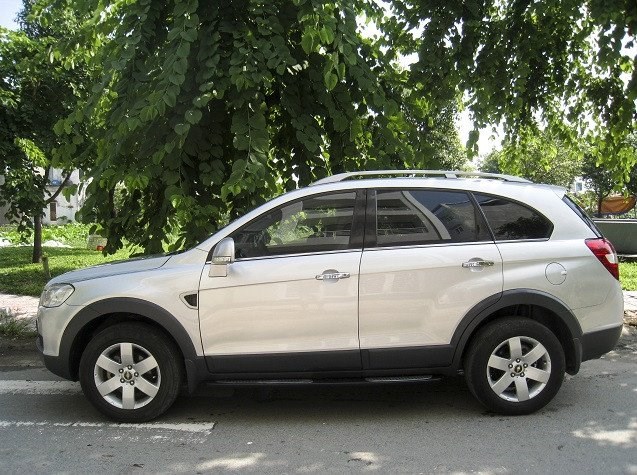 Bán xe Chevrolet Captiva đời 2010, màu bạc, nhập khẩu  -5