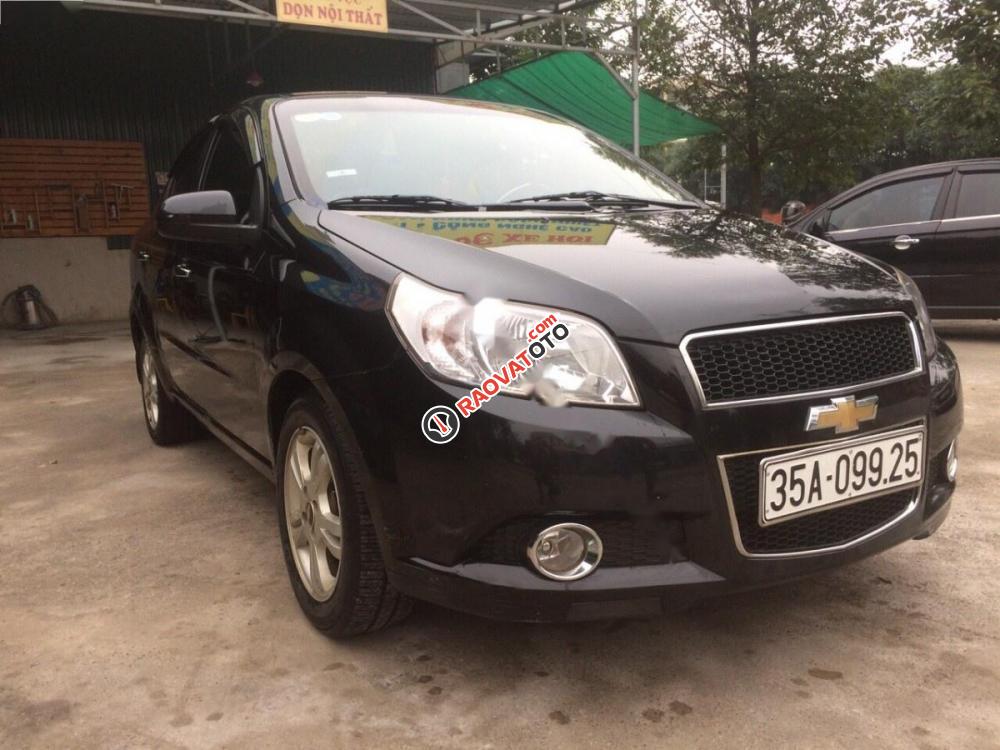 Bán xe Chevrolet Aveo LT 1.5 MT đời 2015, màu đen số sàn giá cạnh tranh-1