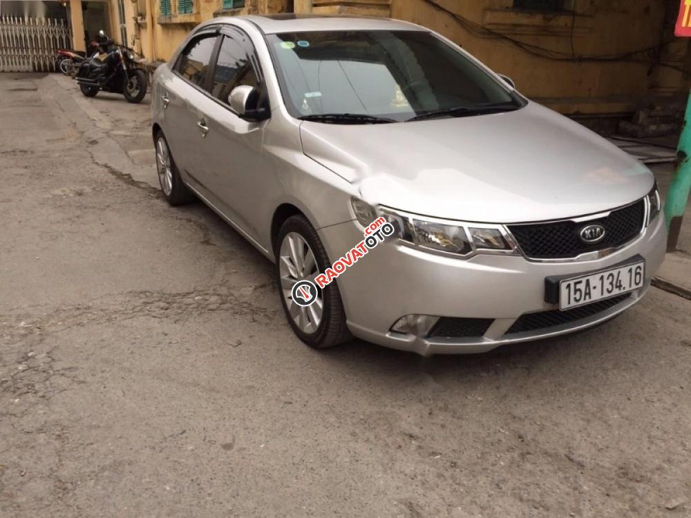 Bán Kia Forte SLi 1.6 AT sản xuất 2010, màu bạc, nhập khẩu  -3