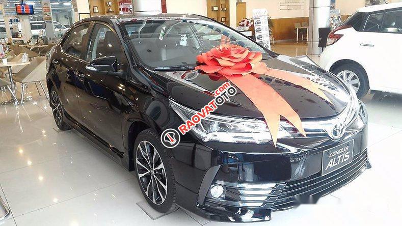 Bán xe Toyota Corolla altis 2017, màu đen -0