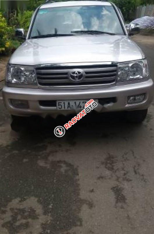 Bán xe Toyota Land Cruiser GX 4.5 năm 2000, màu bạc  -3