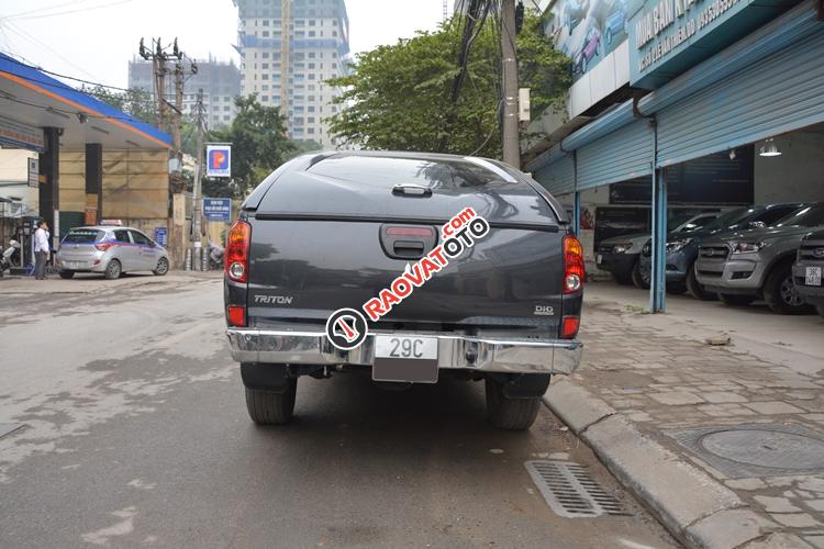 Bán Mitsubishi Triton GLX đời 2013, màu xám, xe nhập chính chủ giá cạnh tranh-3