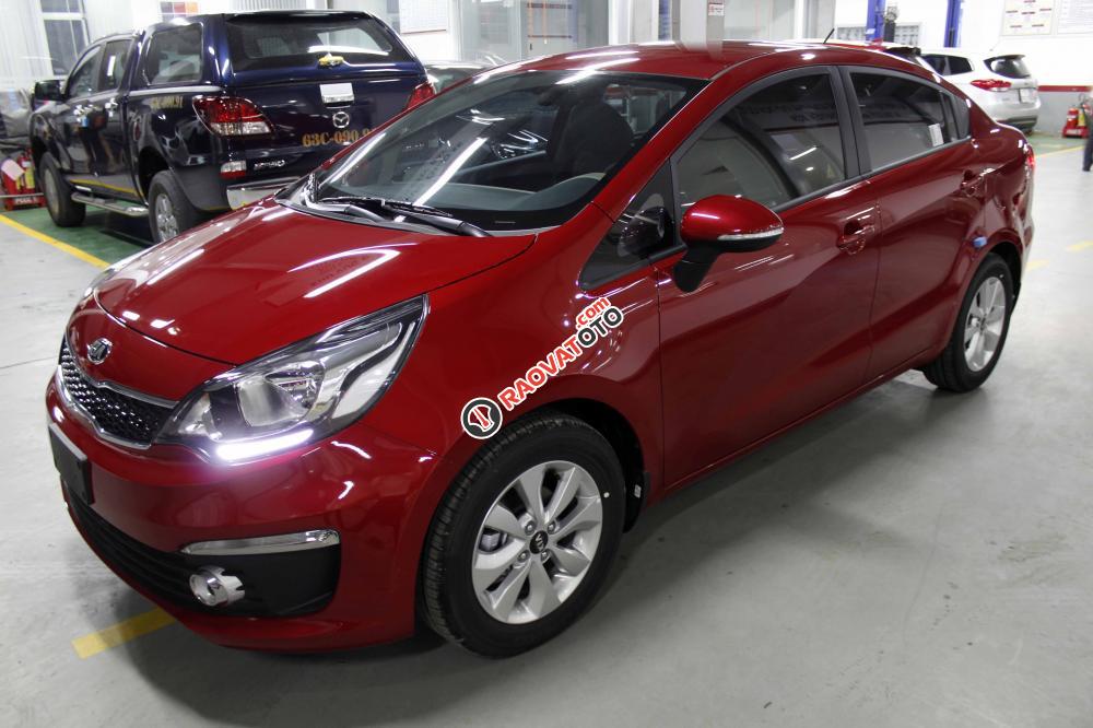 Cần bán Kia Rio đời 2017, màu đỏ, nhập khẩu nguyên chiếc, LH ngay 0938603059-2