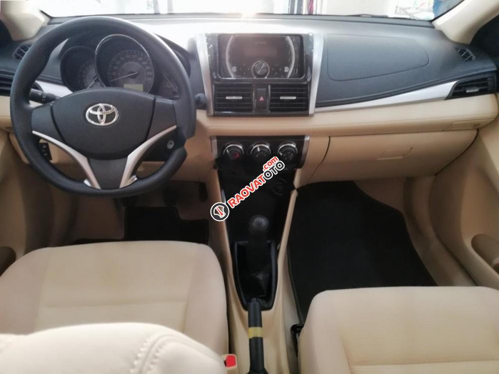 Bán Toyota Vios 1.5E đời 2017, màu bạc, giá chỉ 480 triệu-3