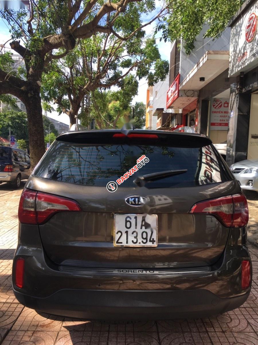 Cần bán xe Kia Sorento DATH đời 2015, màu nâu giá cạnh tranh-0