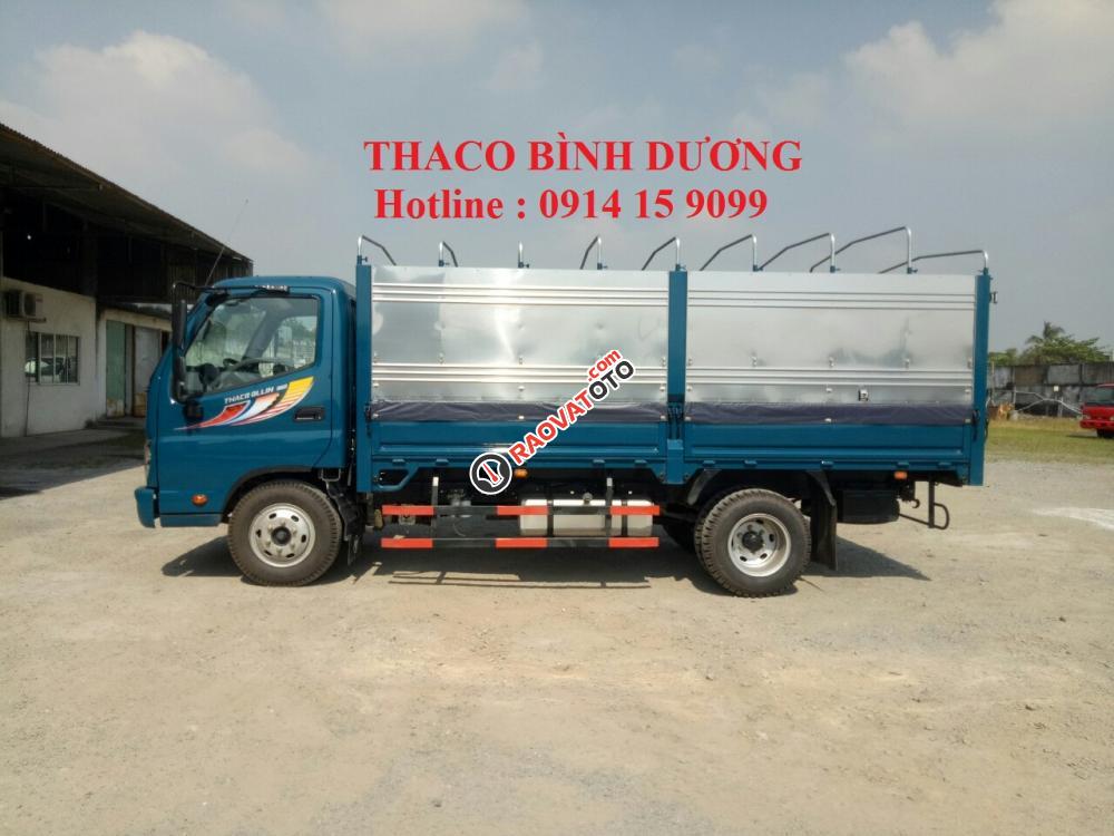 Bán xe Thaco Ollin 360 đời 2017, thùng 5 bửng dài 4m25, giá 308tr, liên hệ 0914159099-1