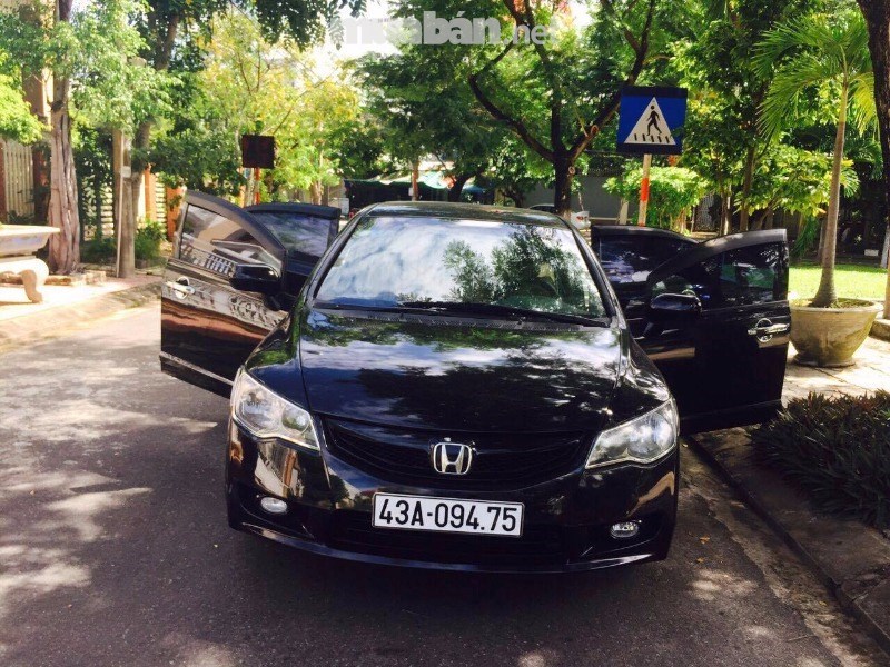 Bán Honda Civic đời 2010, màu đen, nhập khẩu  -0