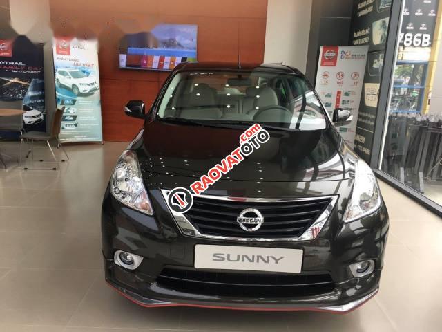 Bán ô tô Nissan Sunny đời 2017, màu đen -0