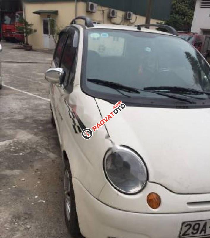 Bán ô tô Daewoo Matiz đời 2005, màu trắng-0