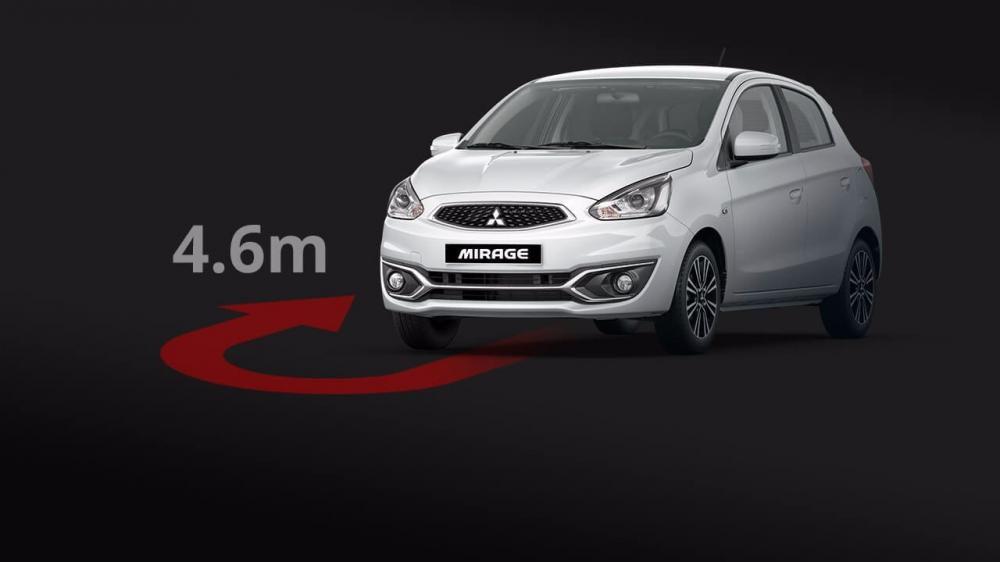 Bán xe Mitsubishi Mirage sản xuất 2017, màu bạc-6