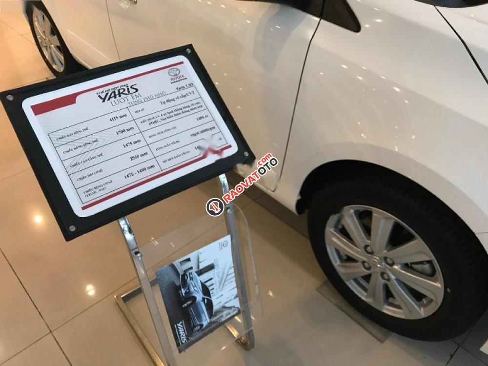 Bán ô tô Toyota Yaris 1.5G năm 2017, màu trắng, nhập khẩu Thái Lan, 637 triệu-5