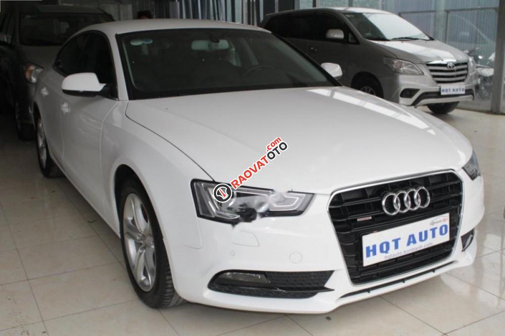 Bán ô tô Audi A5 Sportback 2.0 đời 2014, màu trắng, nhập khẩu như mới-0