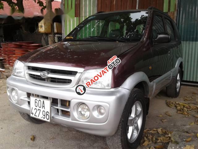 Bán xe Daihatsu Terios đời 2005, màu đỏ, nhập khẩu Nhật Bản số sàn, giá chỉ 179 triệu-4