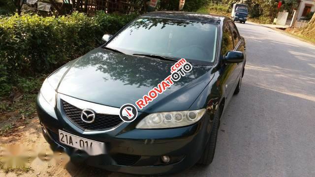 Bán ô tô Mazda 6 sản xuất 2004, màu xanh-0