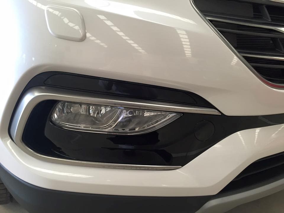 Bán xe Hyundai Santa Fe đời 2017, màu trắng, nhập khẩu nguyên chiếc-10