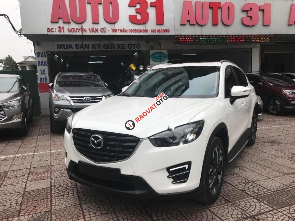 Cần bán Mazda CX 5 2.0 AT đời 2016, màu trắng, 815 triệu-0