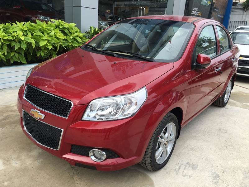 Bán xe Chevrolet Aveo đời 2017, màu đỏ, nhập khẩu chính hãng-7