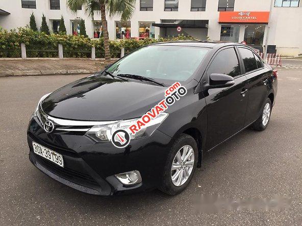 Chính chủ bán ô tô Toyota Vios đời 2014, màu đen-3