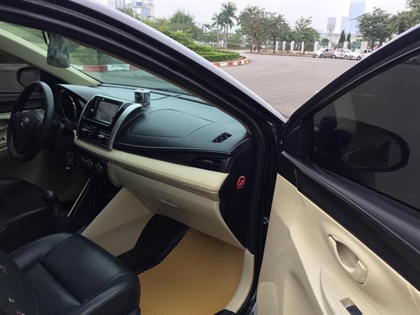Cần bán Toyota Vios 1.5 E đời 2014, màu đen, chính chủ-0
