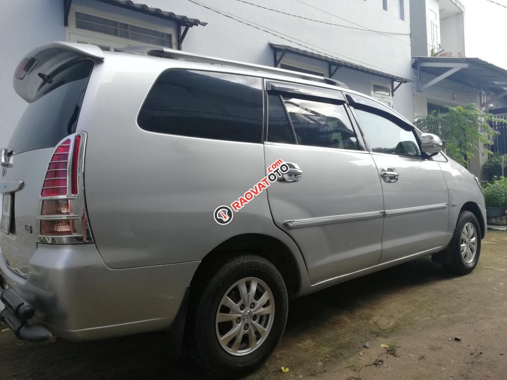 Cần bán xe Innova J SX2007 lên G màu bạc-7