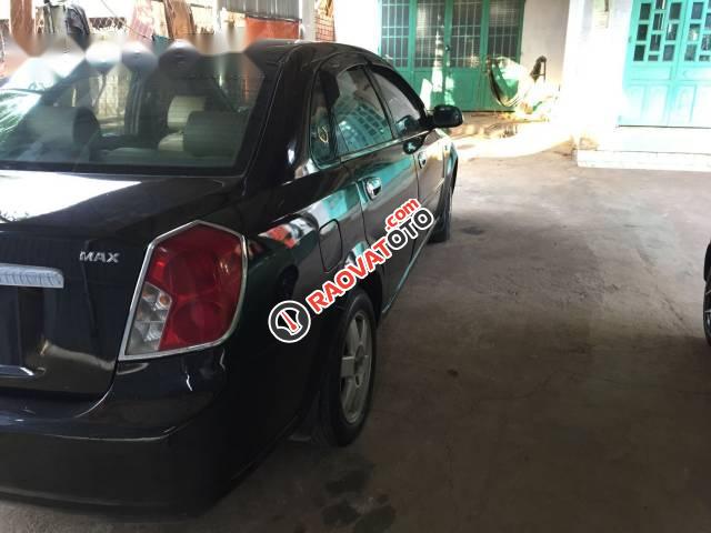 Cần bán lại xe Daewoo Lacetti đời 2005, màu đen xe gia đình-0