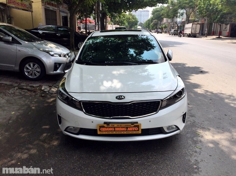 Bán xe Kia Cerato đời 2016, màu trắng, nhập khẩu -9