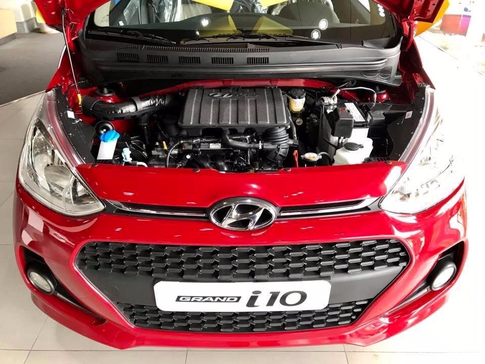 Bán xe Hyundai Grand i10 đời 2017, màu xanh lam, xe nhập, giá cạnh tranh-6