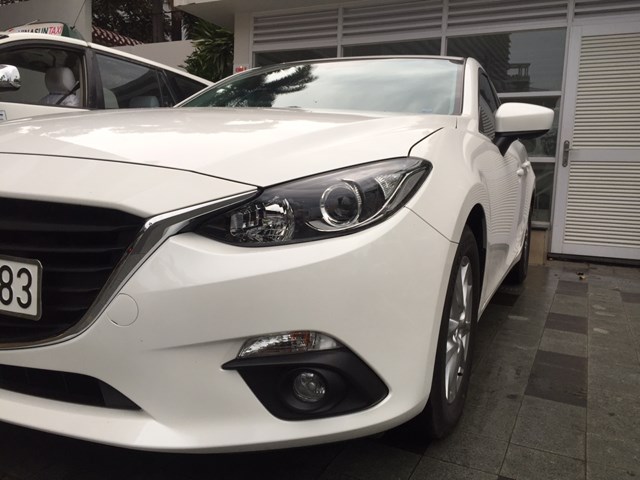 Cần bán xe Mazda 3 đời 2017, màu trắng, xe nhập -12