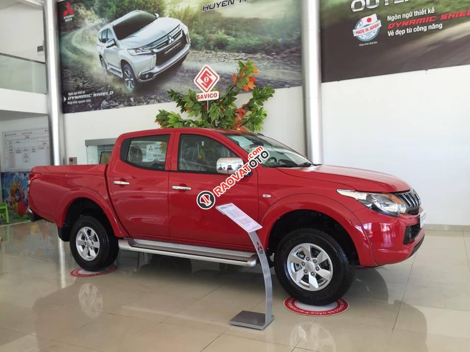 [HOT] Bán Mitsubishi Triton màu đỏ may mắn, nhập Thái, giá tốt nhất, cho vay 85%. LH: 0905.91.01.99 Phú-0