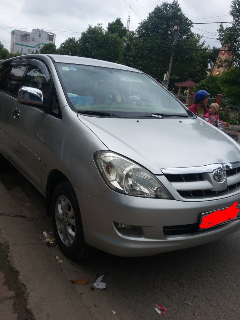 Bán ô tô Toyota Innova đời 2008, màu xám, nhập khẩu  -1