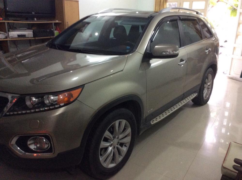 Bán xe Kia Sorento đời 2015, màu vàng, nhập khẩu -8