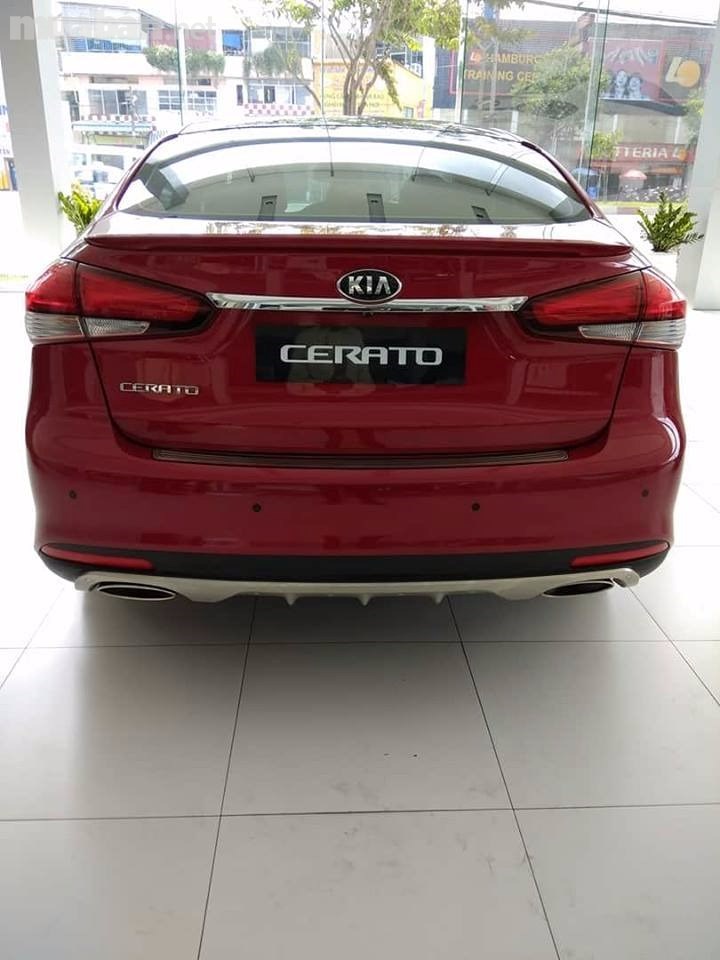 Bán Kia Cerato 1.6AT đời 2017, màu đỏ, nhập khẩu chính hãng-0