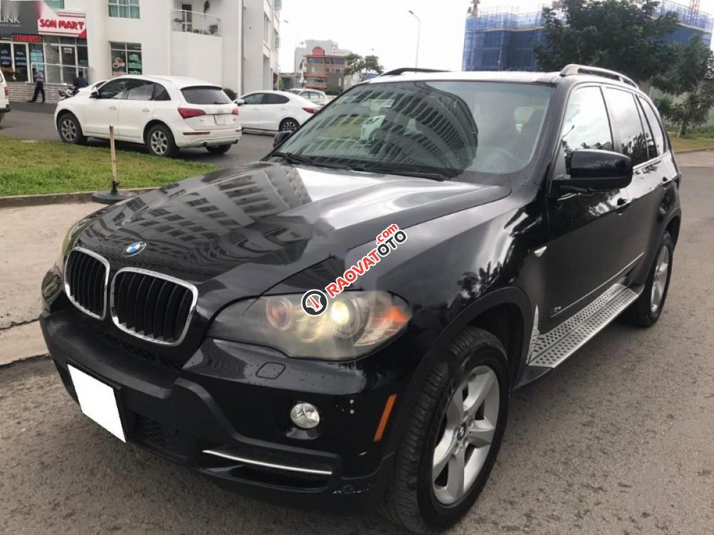 Cần bán gấp BMW X5 3.0 đời 2007, màu đen, xe nhập, giá tốt-1