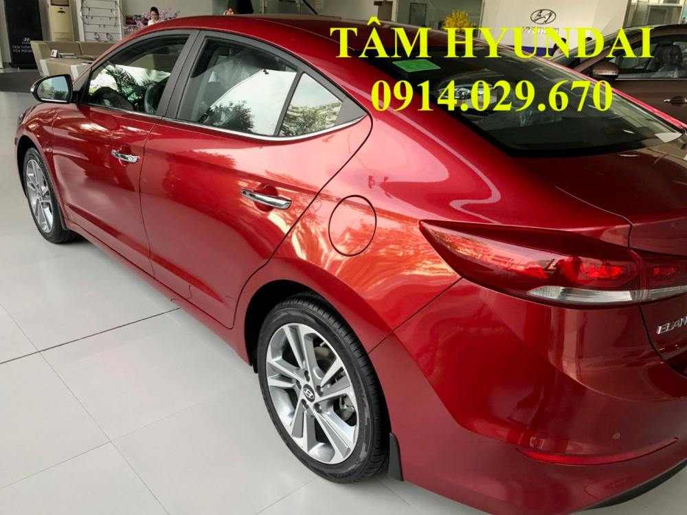 Bán xe Hyundai Elantra đời 2017, màu đỏ, nhập khẩu-3