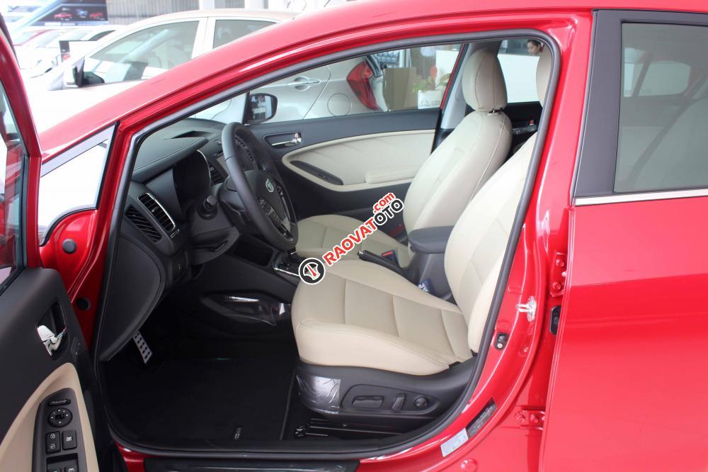 Kia Cerato 1.6 AT đỏ, chỉ 130 triệu nhận xe, liên hệ 090 1243 628 tại SR Tiền Giang-3